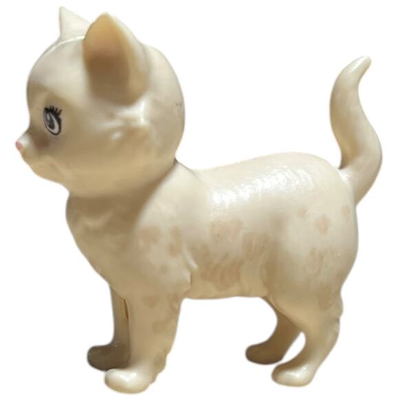 Barbie Cream Siamese Cat Pet with Articulated Legs and Painted Face - Picture 2 of 8